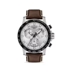 Cheapest ✔️ Tissot Supersport GTS Chronograph, 45mm Silver/brown 🧨