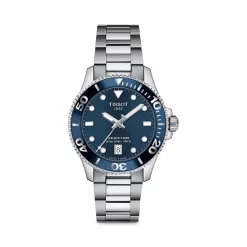 Budget ❤️ Tissot Seastar 1000 ⌚ Watch, 36mm Blue/silver 🔔