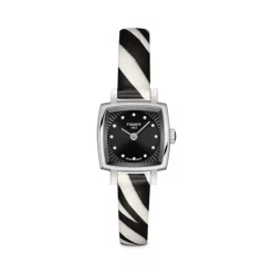 Promo 🌟 Tissot Lovely ⌚ Watch, 20mm Black/zebra 🔔