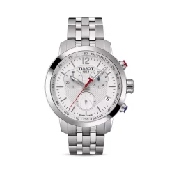Best deal 👏 Tissot PRC 200 Stainless Steel Chronograph, 41mm Silver 🎁