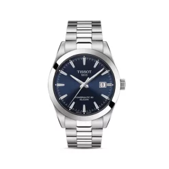 Cheapest ⭐ Tissot Gentleman Powermatic 80 ⌚ Watch, 40mm Black/silver 😉