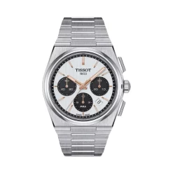 Discount 🎁 Tissot PRX Chronograph, 42mm White/silver 🥰