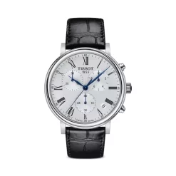 Best Pirce 🌟 Tissot Carson Chronograph, 41mm Silver/black 👍