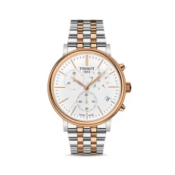 Top 10 ⌛ Tissot Carson Premium Chronograph, 41mm White/multi ⭐
