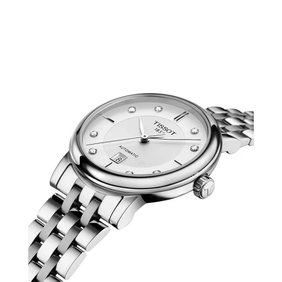 Budget ⭐ Tissot Carson Automatic Lady ⌚ Watch, 30mm White/silver 🌟 5 Budget ⭐ Tissot Carson Automatic Lady ⌚ Watch, 30mm White/silver 🌟 - Image 3