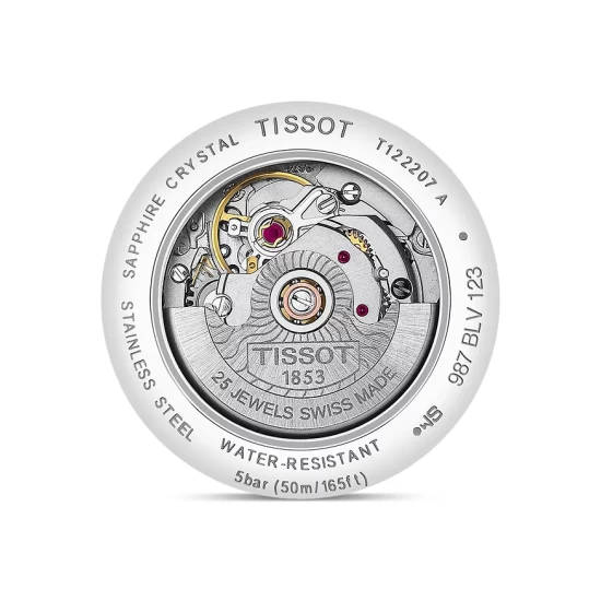 Budget ⭐ Tissot Carson Automatic Lady ⌚ Watch, 30mm White/silver 🌟 7 Budget ⭐ Tissot Carson Automatic Lady ⌚ Watch, 30mm White/silver 🌟 - Image 5