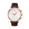 New 🔔 Tissot Tradition Chronograph, 42mm White/brown 🤩 -Swiss watch Sale unnamed file 363