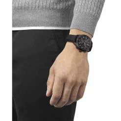 Buy ⭐ Tissot Vintage XL Chronograph, 45mm Blue/brown ⭐ -Swiss watch Sale unnamed file 428