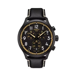 Buy ⭐ Tissot Vintage XL Chronograph, 45mm Blue/brown ⭐ -Swiss watch Sale unnamed file 430