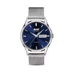 Top 10 🤩 Tissot Visodate ⌚ Watch, 40mm Blue/silver ✨