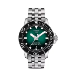 Buy 💯 Tissot Seastar ⌚ Watch, 43mm Green Gradient 😀