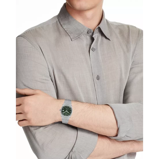 Best deal 😀 Tissot PRX ⌚ Watch, 40mm Green/silver 😍 4 Best deal 😀 Tissot PRX ⌚ Watch, 40mm Green/silver 😍 - Image 2