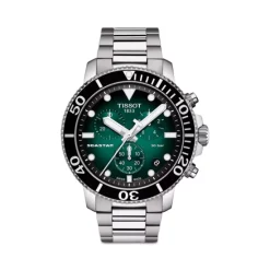 Outlet 🔔 Tissot Seastar 1000 Chronograph, 45.5mm Green Gradient ❤️