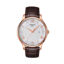Brand new 🛒 Tissot Tradition ⌚ Watch, 42mm White/brown 💯