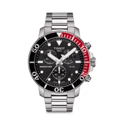Outlet ⭐ Tissot Seastar 1000 Chronograph, 45.5mm Black 🛒