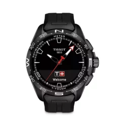 Outlet 🔔 Tissot T-Touch Connect Solar Smart ⌚ Watch, 47.5mm Black ✔️