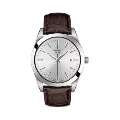 Best Sale 🥰 Tissot Gentleman ⌚ Watch, 40mm Silver/brown ⭐ -Swiss watch Sale unnamed file 76