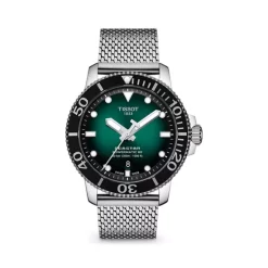 Best Pirce ⌛ Tissot Seastar ⌚ Watch, 43mm Green 🧨