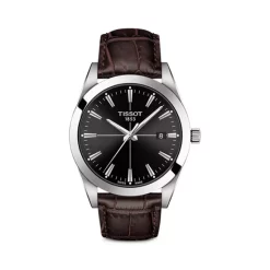 Best Sale 🥰 Tissot Gentleman ⌚ Watch, 40mm Silver/brown ⭐ -Swiss watch Sale unnamed file 77