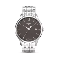 Best deal 🎉 Tissot Tradition Men's Anthracite Quartz Classic ⌚ Watch, 42mm Black 🔥